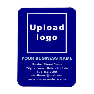 Magnet Flexible Aimant photo flexible bleu affaires