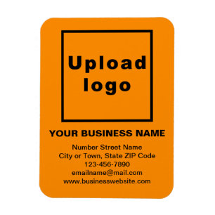 Magnet Flexible Aimant Photo Flexible Couleur Orange Entreprise