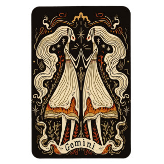 Magnet Flexible Aimant photo flexible Gemini Zodiac Céleste Art