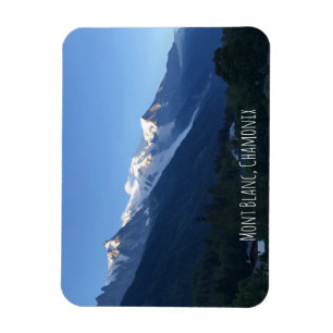 Magnet Flexible Aimant photo flexible Mont Blanc chamonix