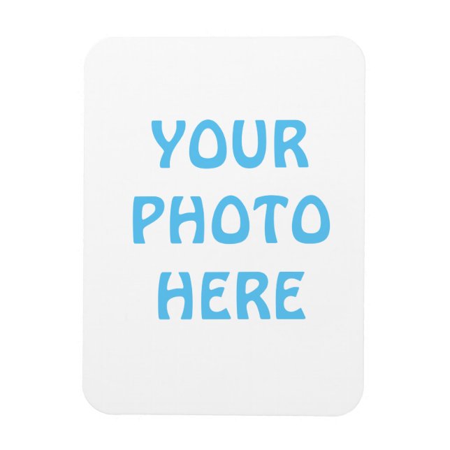 Magnet Flexible Aimant photo flexible PERSONNALISABLE (Vertical)