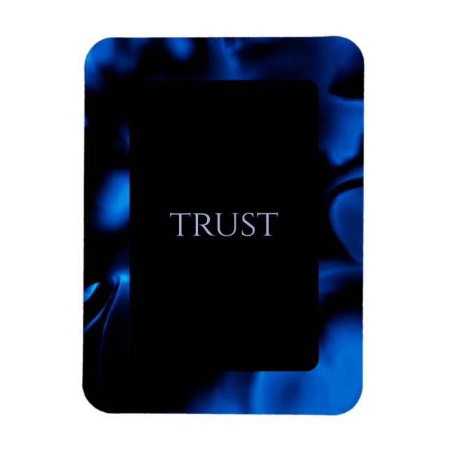 Magnet Flexible Aimant photo flexible "Trust" (Vertical)