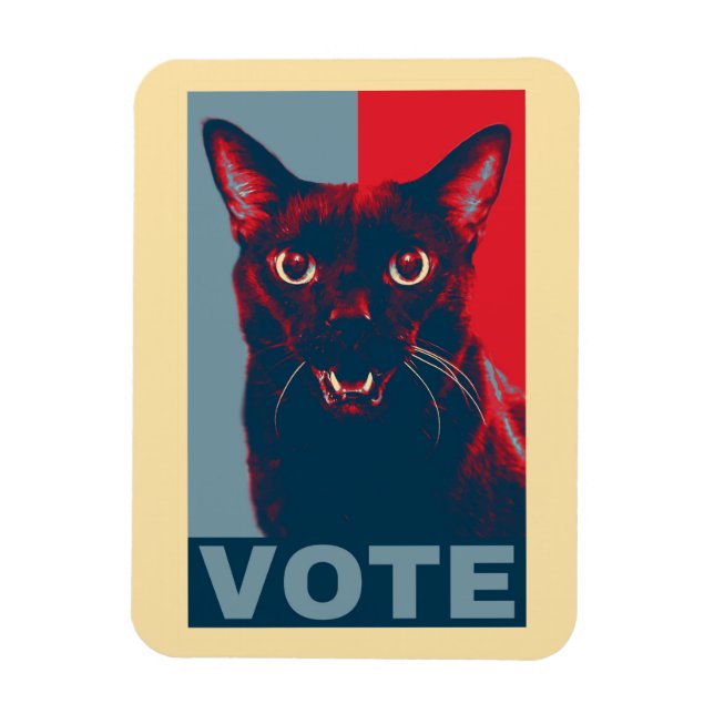 Magnet Flexible Aimant photo flexible VOTE (Vertical)