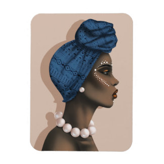 Magnet Flexible Aimant photo perle africaine