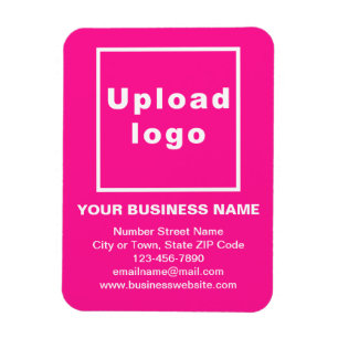Magnet Flexible Aimant photo souple rose affaires