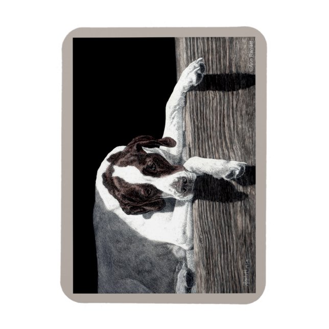 Magnet Flexible Aimant Pointeur Anglais - "Sophie" (Vertical)