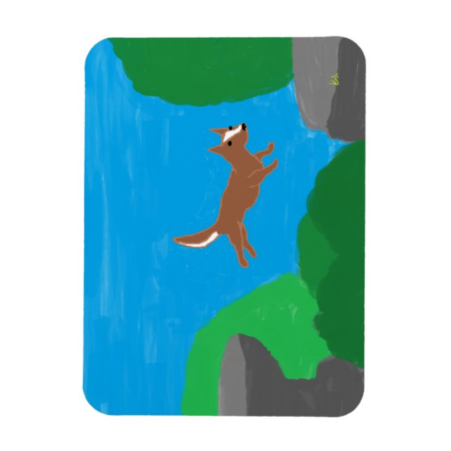 Magnet Flexible aimant pour chien de saut de roche (Vertical)