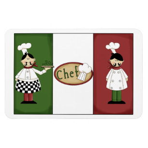 Magnet Flexible Aimant Premium Chefs Italien