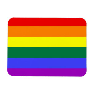 Magnet Flexible Aimant Premium pour drapeau arc-en-ciel