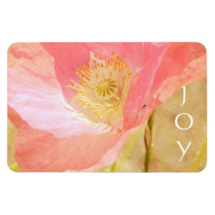 Magnet Flexible Aimant rose de joie de pavot d'Islande