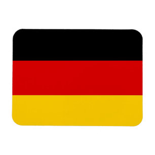 Magnet Flexible Aimant souple patriotique avec drapeau de l'Allema