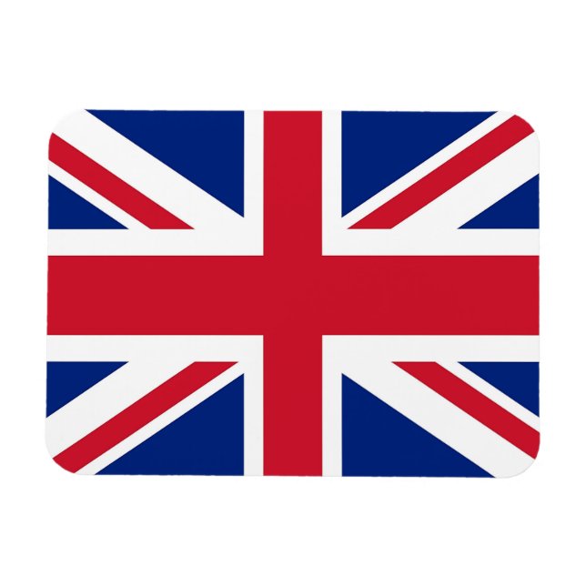 Magnet Flexible Aimant souple patriotique drapeau du Royaume-Uni (Horizontal)