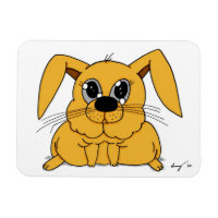 Aimant souple pour lapin gras mignon