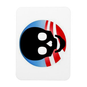 Magnet Flexible Aimant toxique d'Obama (pouces 3x4)