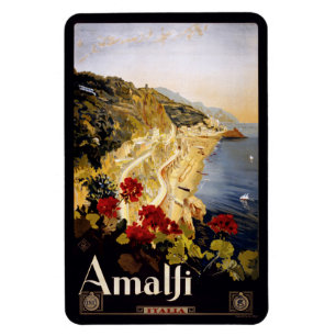 Magnet Flexible Aimant vintage Amalfi Italie