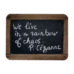 Magnet Flexible Aimant vintage d'ardoise d'Ardoise de la citation