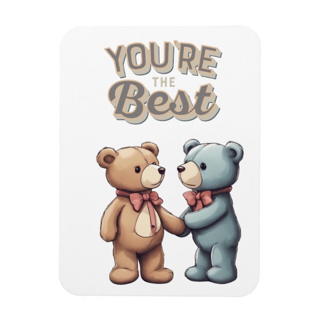 Magnet Flexible Aimants pour fans d'ours en peluche (Vertical)