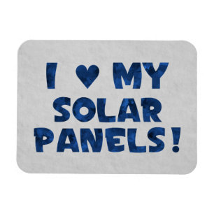 Magnet Flexible Aimez mes panneaux solaires