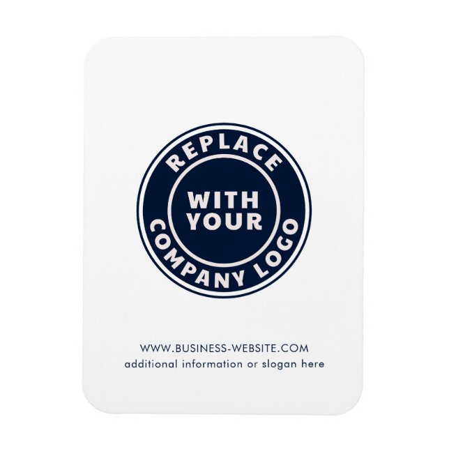 Magnet Flexible Ajouter un logo d'entreprise et de marque Responsa (Vertical)