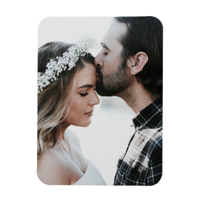 Magnet Flexible Ajouter votre propre photo personnalisée double fa (Vertical)
