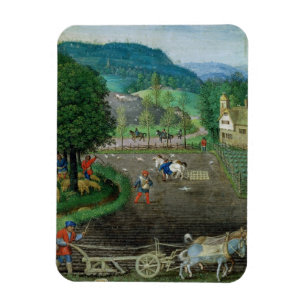 Magnet Flexible Ajoutez 18855 octobre : labourant et semant, de BO