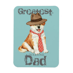 Magnet Flexible Akita Papa