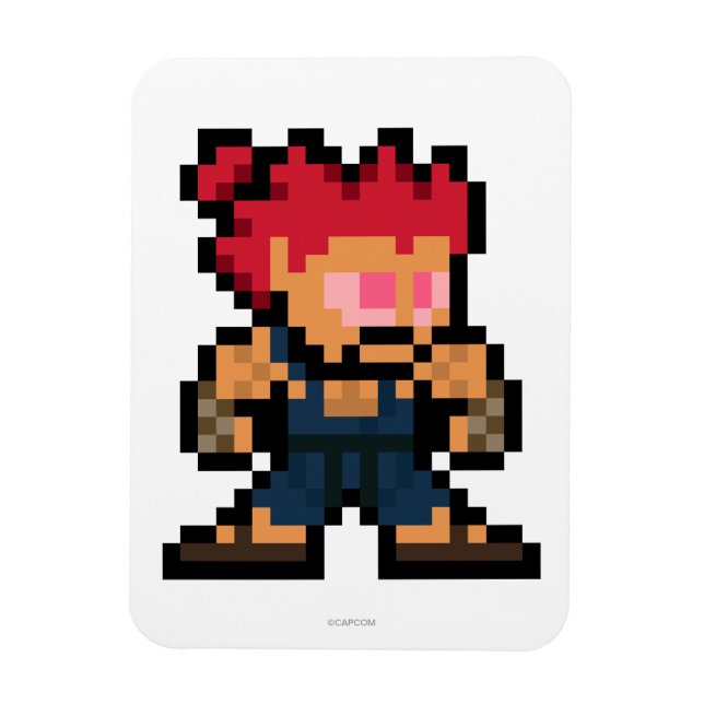 Magnet Flexible Akuma 8 bits (Vertical)