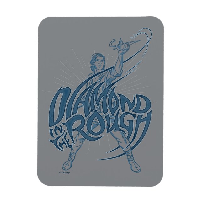 Magnet Flexible Aladdin | Diamant Dans Le Rough (Vertical)