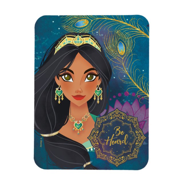 Magnet Flexible Aladdin | Jasmine "Soyez entendu" (Vertical)