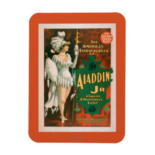 Magnet Flexible Aladdin Jr. Conte d'un merveilleux théâtre de lamp