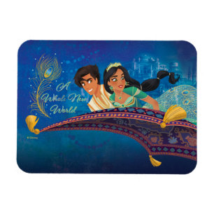 Magnet Flexible Aladin  Un nouveau monde entier
