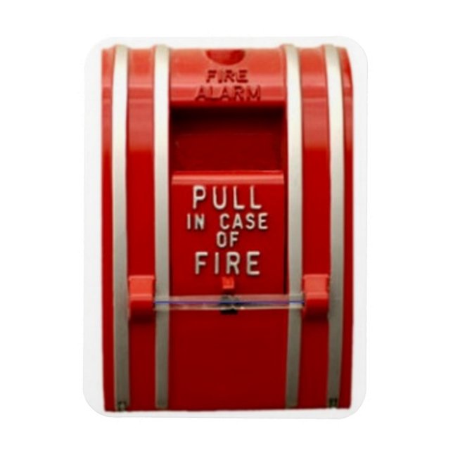 Magnet Flexible alarme incendie (Vertical)