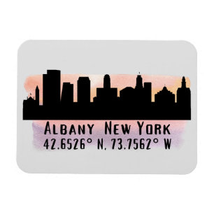 Magnet Flexible Albany NY City Skyline
