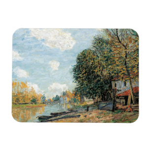 Magnet Flexible Alfred Sisley Moret : Les rives du fleuve Loing