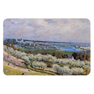 Magnet Flexible Alfred Sisley - Terrasse de Saint-Germain, printem