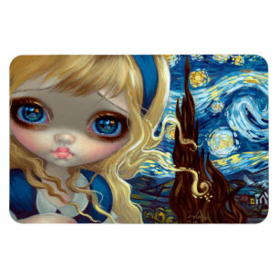 Magnet Flexible "Alice aimant de câble pendant nuit étoilée"