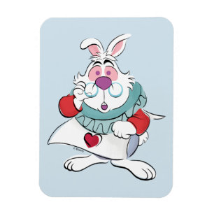 Magnet Flexible Alice Au Pays Des Merveilles   Le lapin blanc