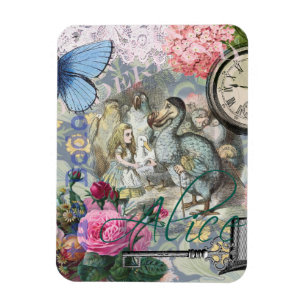 Magnet Flexible Alice in Wonderland Dodo Classic Artwork
