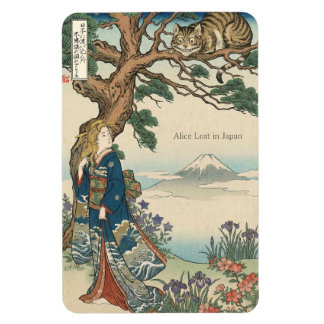 Magnet Flexible Alice Lost in Japan | Ukiyo-e Mad Journey