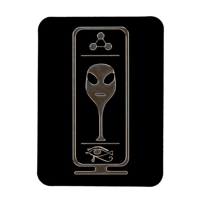 Magnet Flexible Alien Cartouche (Vertical)