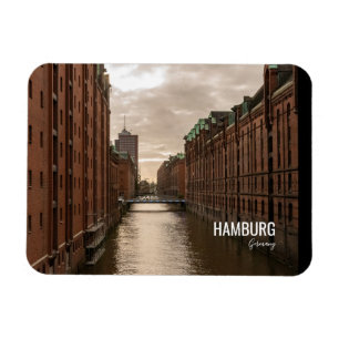 Magnet Flexible Allemagne Speicherstadt