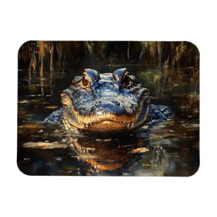 Magnet Flexible Alligator mignon en Floride Everglades Flexible