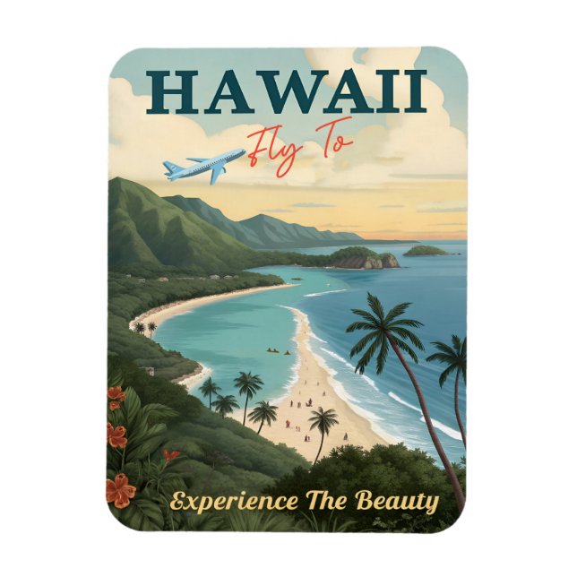 Magnet Flexible Aloha du Paradis : Hawaii (Vertical)