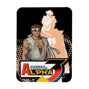 Magnet Flexible Alpha 3 Ryu et Akuma de Street Fighter
