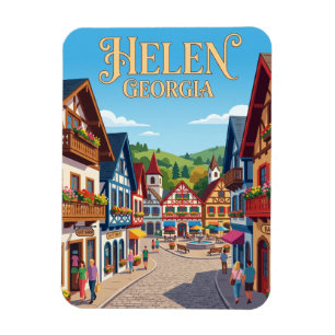 Magnet Flexible Alpine Helen Géorgie