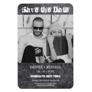 Magnet Flexible Alternatif Engagé Hipster Couple Dirty Metal