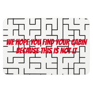 Magnet Flexible Amant de porte Cabine de croisière amusant - Trouv