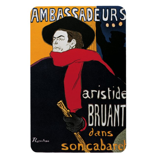 Magnet Flexible Ambassadeurs de Toulouse-Lautrec (Vertical)
