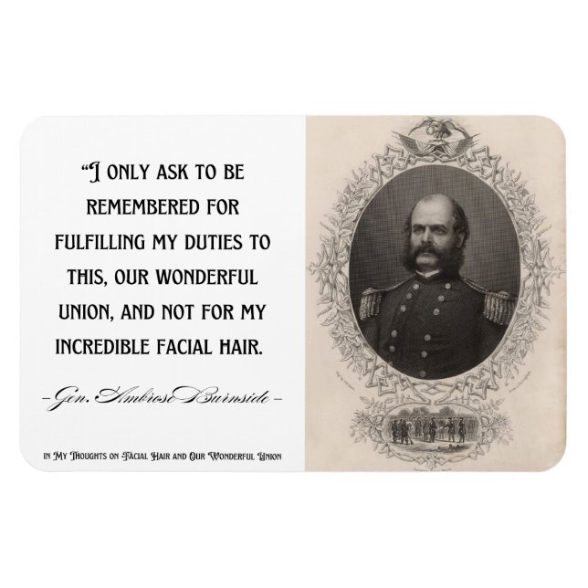 Magnet Flexible Ambrose Burnside (Horizontal)