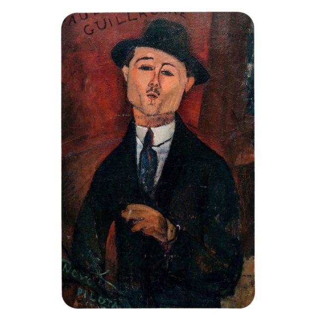Magnet Flexible Amedeo Modigliani - Paul Guillaume, Novo Pilota (Vertical)
